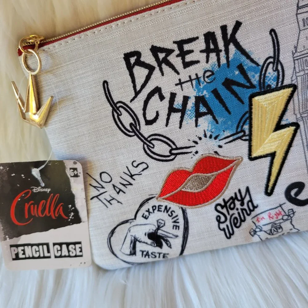 Disney Cruella Canvas Pencil Pouch